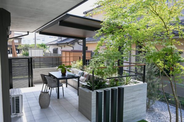 2024タカショー　庭空間デザインコンテスト　アウトドアリビング部門銅賞